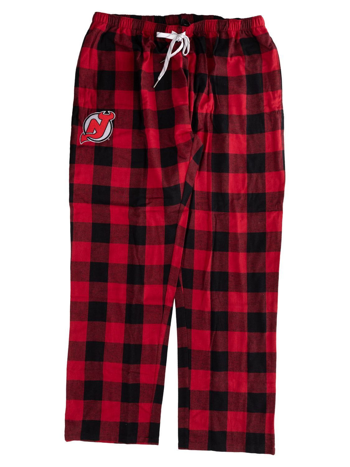 New Jersey Devils Flannel Buffalo Plaid PJ Pants