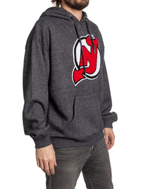 Load image into Gallery viewer, New Jersey Devils Unisex Nantucket Hoodie with Chenille Logo Crest
