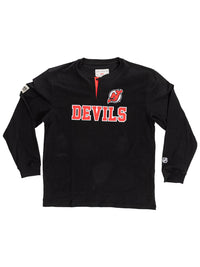 Load image into Gallery viewer, New Jersey Devils Long Sleeve Henley
