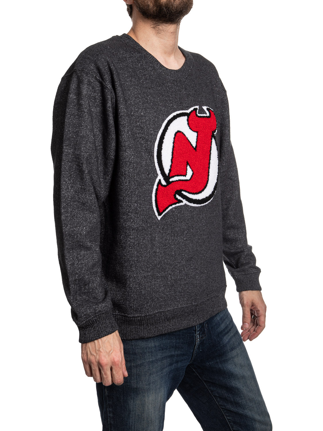 Crewneck Sweatshirt New Jersey Devils Sweater New Jersey Devil NHL