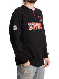Load image into Gallery viewer, New Jersey Devils Long Sleeve Henley
