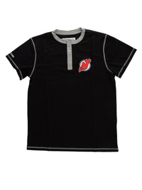 Load image into Gallery viewer, New Jersey Devils Waffle Henley Shirt
