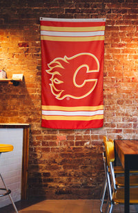 Load image into Gallery viewer, NHL Calgary Flames Ultimate Fan Wall Banner
