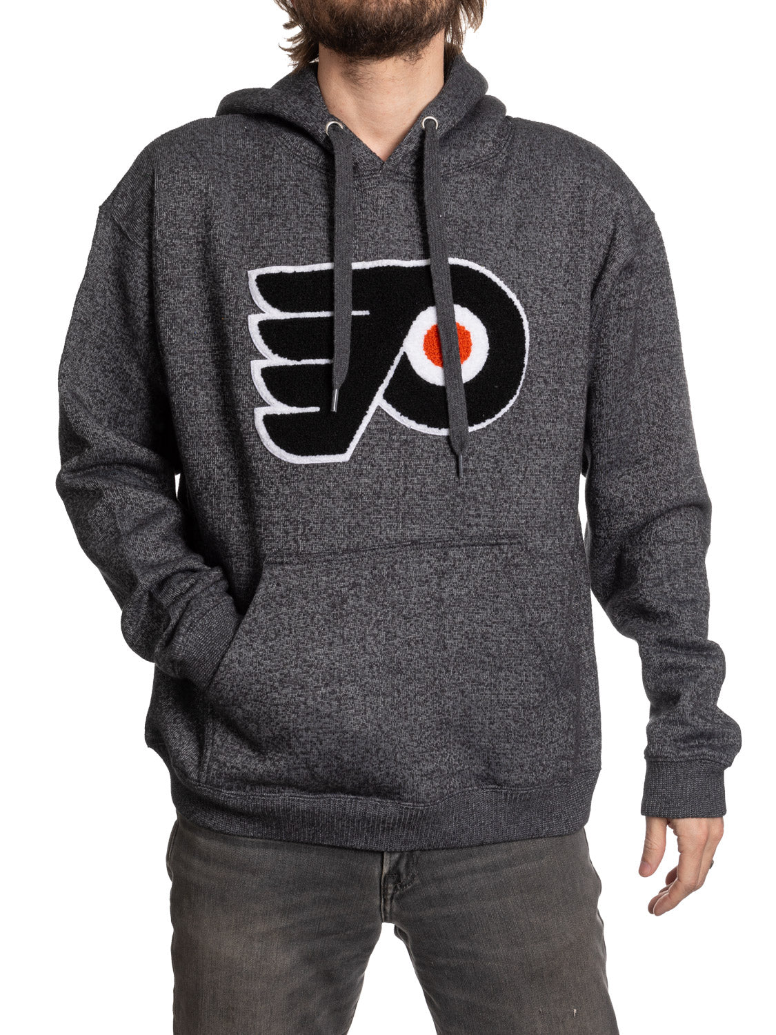 Philadelphia Flyers Unisex Nantucket Hoodie with Chenille Logo Crest