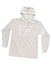 Load image into Gallery viewer, Philadelphia Flyers Hooded Rashguard with UV Protection
