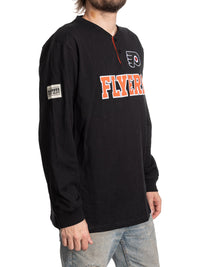 Load image into Gallery viewer, Philadelphia Flyers Long Sleeve Henley
