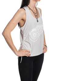 Load image into Gallery viewer, Detroit Red Wings Women&#39;s Adjustable Jersey Knit Tank Top
