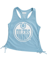 Load image into Gallery viewer, Edmonton Oilers Women&#39;s Adjustable Jersey Knit Tank Top
