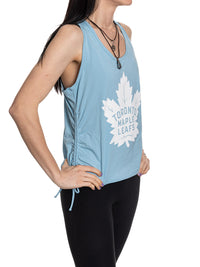 Load image into Gallery viewer, Toronto Maple Leafs Women&#39;s Adjustable Jersey Knit Tank Top
