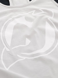 Load image into Gallery viewer, New Jersey Devils Women&#39;s Adjustable Jersey Knit Tank Top
