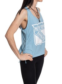 Load image into Gallery viewer, New York Rangers Women&#39;s Adjustable Jersey Knit Tank Top
