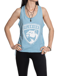 Load image into Gallery viewer, Florida Panthers Women&#39;s Adjustable Jersey Knit Tank Top
