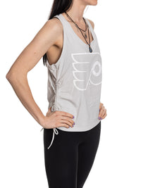 Load image into Gallery viewer, Philadelphia Flyers Women&#39;s Adjustable Jersey Knit Tank Top
