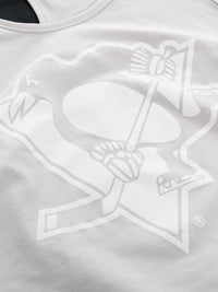Load image into Gallery viewer, Pittsburgh Penguins Women&#39;s Adjustable Jersey Knit Tank Top

