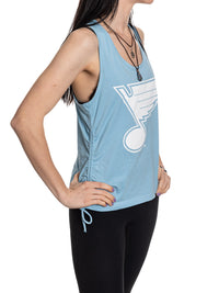 Load image into Gallery viewer, St. Louis Blues Women&#39;s Adjustable Jersey Knit Tank Top
