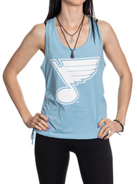 Load image into Gallery viewer, St. Louis Blues Women&#39;s Adjustable Jersey Knit Tank Top
