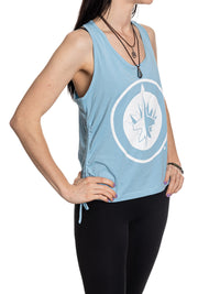 Load image into Gallery viewer, Winnipeg Jets Women&#39;s Adjustable Jersey Knit Tank Top
