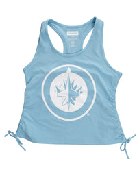 Load image into Gallery viewer, Winnipeg Jets Women&#39;s Adjustable Jersey Knit Tank Top
