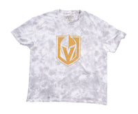 Load image into Gallery viewer, Premium Vegas Golden Knights Grey Tie Dye Oversized Women&#39;s T-Shirt
