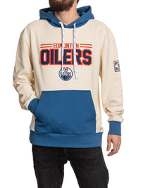 Load image into Gallery viewer, Edmonton Oilers NHL Unisex Reverse Terry Retro Premium Hoodie

