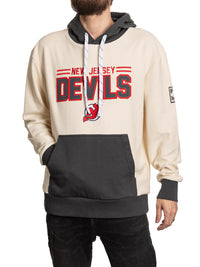 Load image into Gallery viewer, New Jersey Devils NHL Unisex Reverse Terry Retro Premium Hoodie
