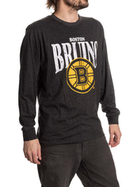 Load image into Gallery viewer, Boston Bruins Vintage Wash Long Sleeve Shirt
