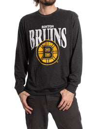 Load image into Gallery viewer, Boston Bruins Vintage Wash Long Sleeve Shirt
