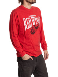 Load image into Gallery viewer, Detroit Red Wings Vintage Wash Long Sleeve Shirt

