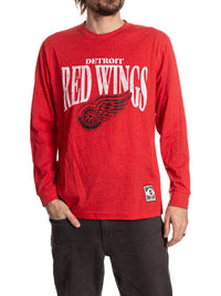 Load image into Gallery viewer, Detroit Red Wings Vintage Wash Long Sleeve Shirt
