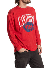 Load image into Gallery viewer, Montreal Canadiens Vintage Wash Long Sleeve Shirt
