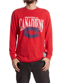 Load image into Gallery viewer, Montreal Canadiens Vintage Wash Long Sleeve Shirt
