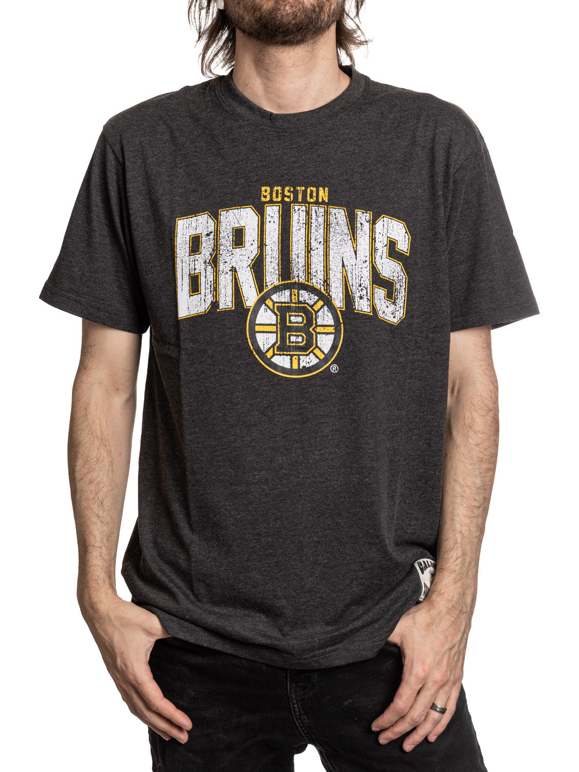 Boston Bruins NHL Licensed Vintage Classic Tee