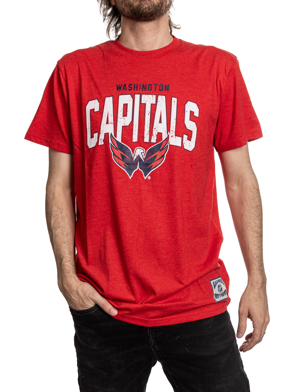 Washington Capitals NHL Licensed Vintage Classic Tee