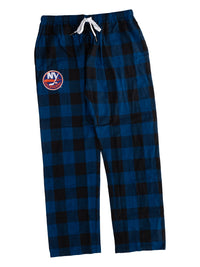 Load image into Gallery viewer, New York Islanders Flannel Buffalo Plaid PJ Pants
