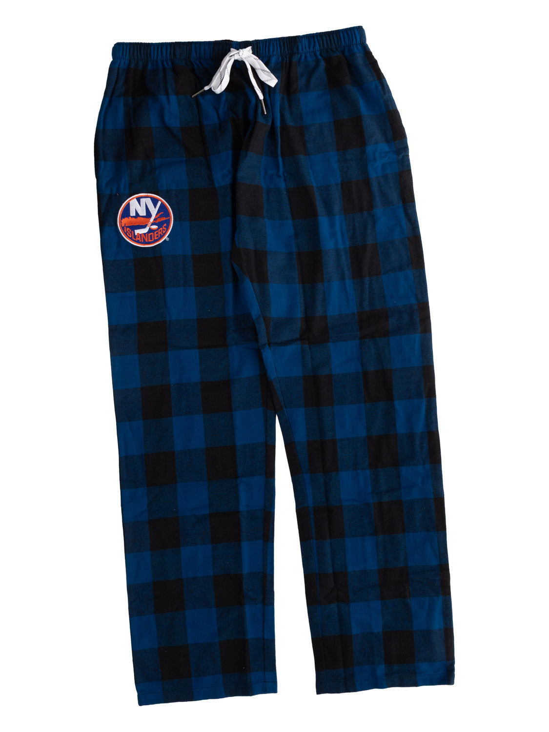 New York Islanders Flannel Buffalo Plaid PJ Pants