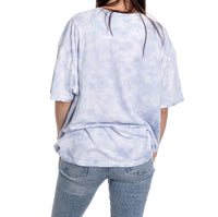 Load image into Gallery viewer, Premium New York Islanders Blue Tie Dye Oversized Women&#39;s T-Shirt
