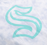 Load image into Gallery viewer, Premium Seattle Kraken Blue Tie Dye Oversized Women&#39;s T-Shirt
