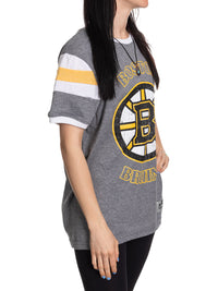 Load image into Gallery viewer, Boston Bruins Ladies Loose Fit Varsity Style Retro Lounge T-Shirt

