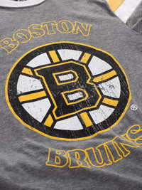 Load image into Gallery viewer, Boston Bruins Ladies Loose Fit Varsity Style Retro Lounge T-Shirt
