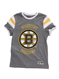 Load image into Gallery viewer, Boston Bruins Ladies Loose Fit Varsity Style Retro Lounge T-Shirt
