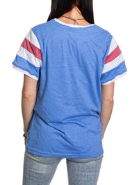 Load image into Gallery viewer, New York Rangers Ladies Loose Fit Varsity Style Retro Lounge T-Shirt
