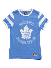 Load image into Gallery viewer, Toronto Maple Leafs Ladies Loose Fit Varsity Style Retro Lounge T-Shirt

