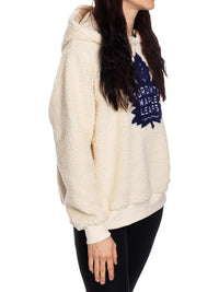 Load image into Gallery viewer, NHL Toronto Maple Leafs Ladies Sherpa Hoodie
