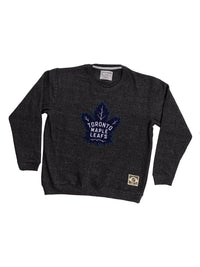 Load image into Gallery viewer, Toronto Maple Leafs NHL Unisex Cabin Crew Neck Sweater Blackout Edition
