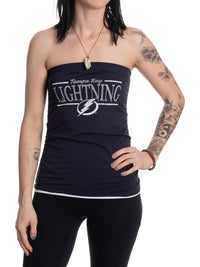 Load image into Gallery viewer, Tampa Bay Lightning Ladies Tube Top
