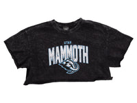 Load image into Gallery viewer, Utah Mammoth Acid Wash Crop Top
