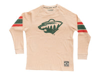 Load image into Gallery viewer, Minnesota Wild Long Sleeve Waffle Crewneck

