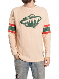 Load image into Gallery viewer, Minnesota Wild Long Sleeve Waffle Crewneck
