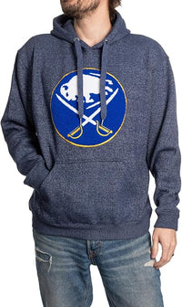 Load image into Gallery viewer, Buffalo Sabres Unisex Nantucket Hoodie with Chenille Logo Crest
