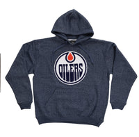 Load image into Gallery viewer, Edmonton Oilers Unisex Nantucket Hoodie with Chenille Logo Crest
